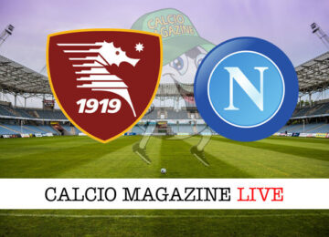 Salernitana Napoli cronaca diretta live risultato in tempo reale