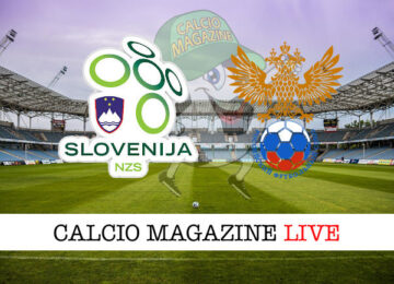 Slovenia Russia cronaca diretta live risultato in tempo reale