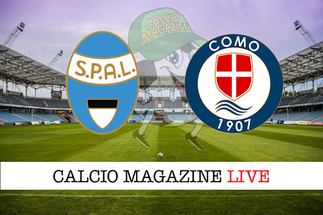 SPAL Como cronaca diretta live risultato in tempo reale