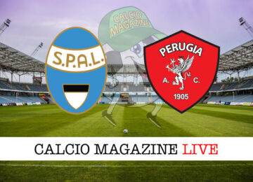 SPAL Perugia cronaca diretta live risultato in tempo reale