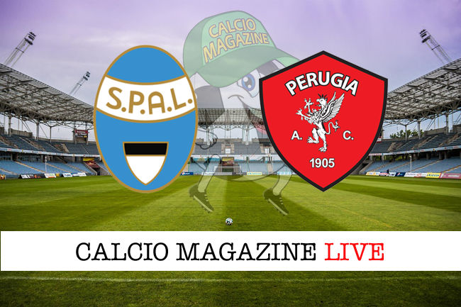 SPAL Perugia cronaca diretta live risultato in tempo reale