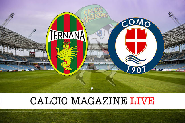 Ternana Como cronaca diretta live risultato in tempo reale