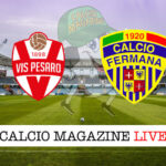 Vis Pesaro Fermana cronaca diretta live risultato in tempo reale