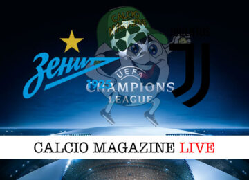 Zenit Juventus cronaca diretta live risultato in tempo reale