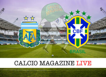 Argentina Brasile cronaca diretta live risultato tempo reale