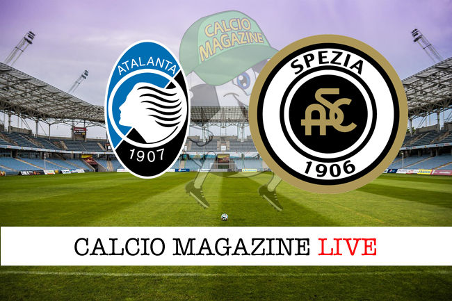 Atalanta Spezia cronaca diretta live risultato tempo reale