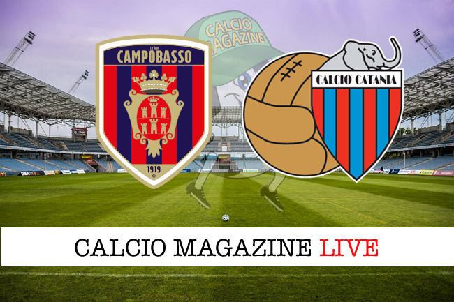 Campobasso Catania cronaca diretta live risultato tempo reale