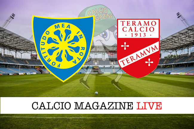 Carrarese Teramo cronaca diretta live risultato in tempo reale