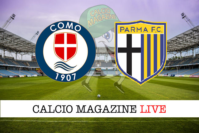 Como Parma cronaca diretta live risultato in tempo reale
