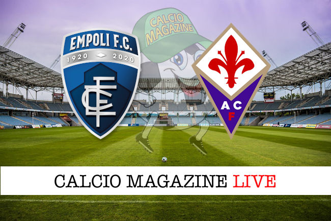 Empoli Fiorentina cronaca diretta live risultato in tempo reale