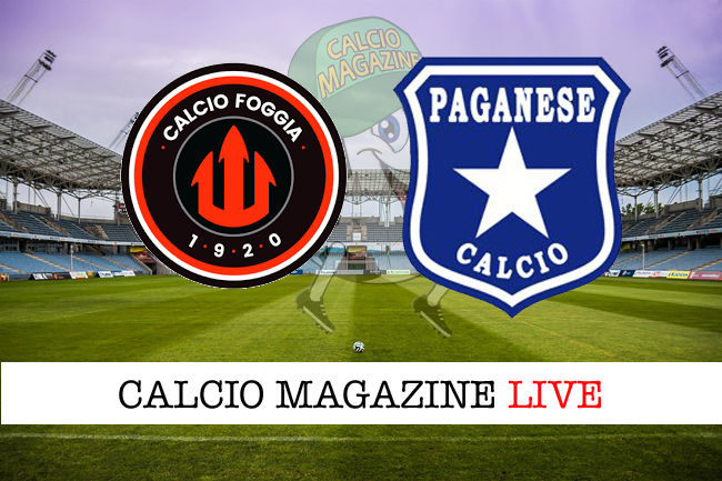 Foggia Paganese cronaca diretta live risultato tempo reale