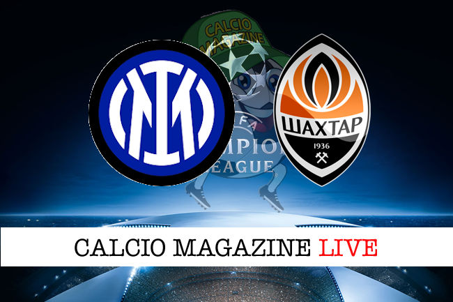 Inter Shakhtar Donetsk cronaca diretta live risultato in tempo reale