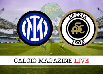 Inter Spezia cronaca diretta live risultato in tempo reale