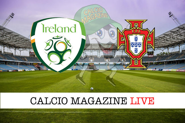 Irlanda Portogallo cronaca diretta live risultato tempo reale