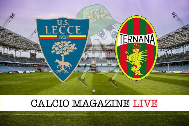 Lecce Ternana cronaca diretta live risultato in tempo reale