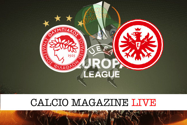 Olympiacos Eintracht Francoforte cronaca diretta live risultato in tempo reale