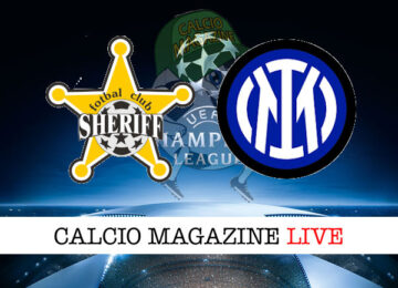 Sheriff Tiraspol Inter cronaca diretta live risultato in tempo reale