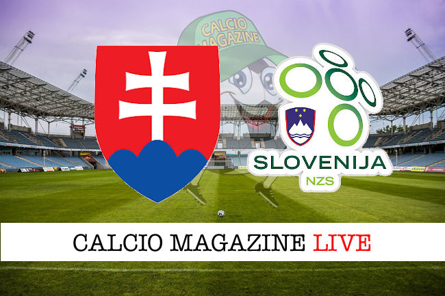 Slovacchia Slovenia cronaca diretta live risultato tempo reale