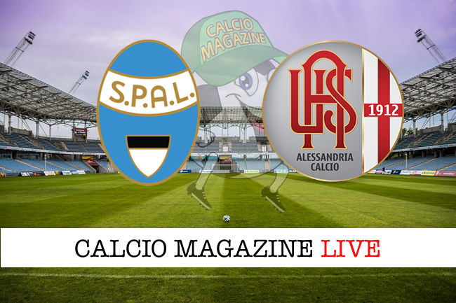 SPAL Alessandria cronaca diretta live risultato tempo reale