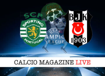 Sporting Lisbona Besiktas cronaca diretta live risultato in tempo reale