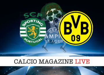 Sporting Lisbona Borussia Dortmund cronaca diretta live risultato in tempo reale