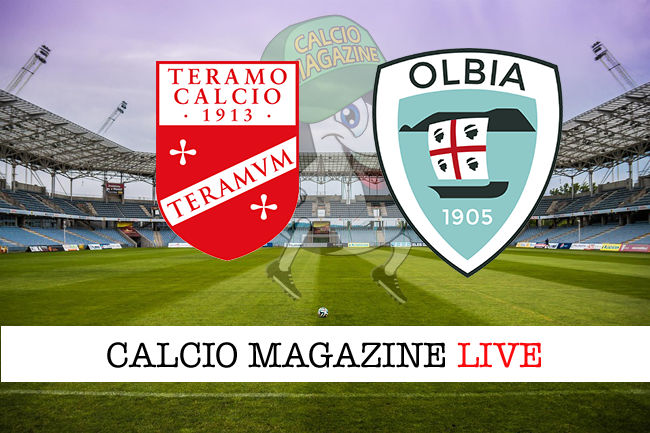 Teramo Olbia cronaca diretta live risultato in tempo reale