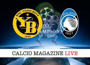 Young Boys Atalanta cronaca diretta live risultato tempo reale