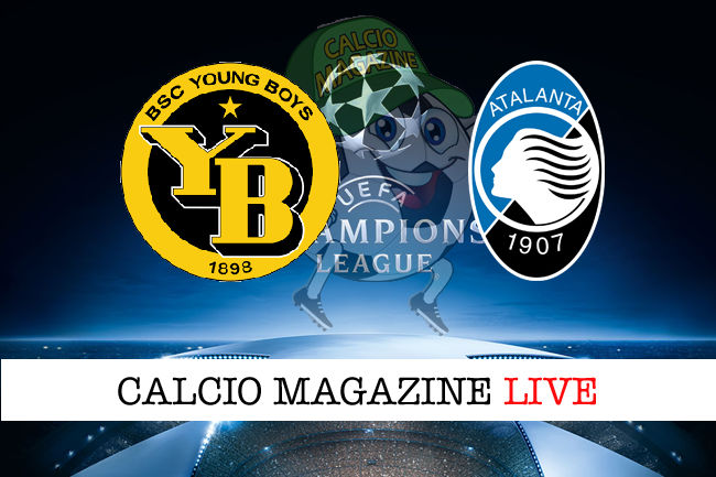 Young Boys Atalanta cronaca diretta live risultato tempo reale
