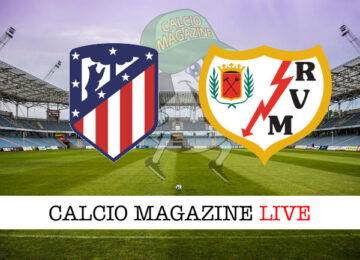 Atletico Madrid Rayo Vallecano cronaca diretta live risultato in tempo reale