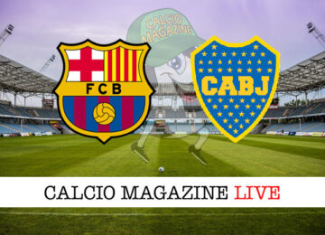Barcellona Boca Juniors cronaca diretta live risultato in tempo reale