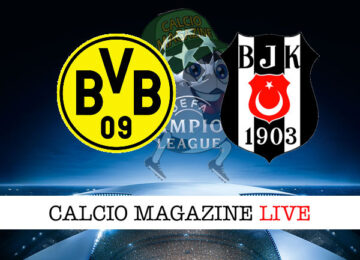 Borussia Dortmund Besiktas cronaca diretta live risultato in tempo reale