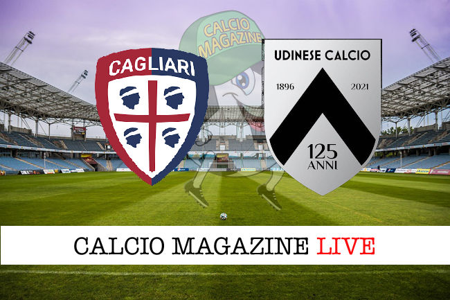 Cagliari Udinese cronaca diretta live risultato in tempo reale