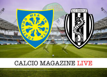 Carrarese Cesena cronaca diretta live risultato in tempo reale