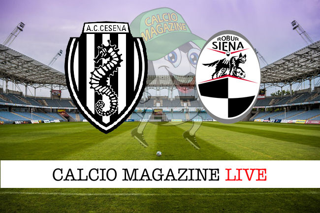 Cesena Siena cronaca diretta live risultato in tempo reale