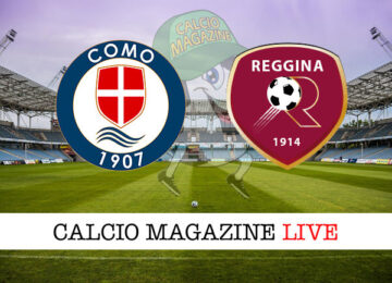 Como Reggina cronaca diretta live risultato in tempo reale