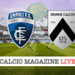 Empoli Udinese cronaca diretta live risultato in tempo reale