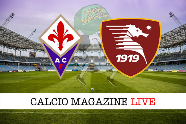 Fiorentina Salernitana cronaca diretta live risultato in tempo reale
