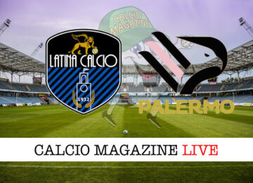Latina Palermo cronaca diretta live risultato in tempo reale