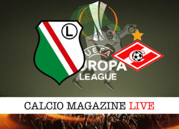 Legia Varsavia Spartak Mosca cronaca diretta live risultato in tempo reale