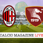 Milan Salernitana cronaca diretta live risultato in tempo reale