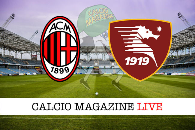 Milan Salernitana cronaca diretta live risultato in tempo reale