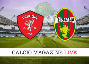 Perugia Ternana cronaca diretta live risultato in tempo reale