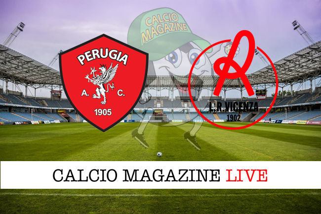 Perugia Vicenza cronaca diretta live risultato in tempo reale