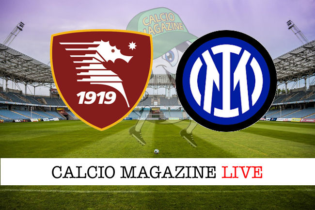 Salernitana Inter cronaca diretta live risultato in tempo reale