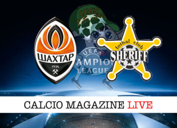 Shakhtar Sheriff Tiraspol cronaca diretta live risultato in tempo reale