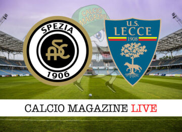 Spezia Lecce cronaca diretta live risultato in tempo reale