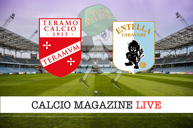 Teramo Virtus Entella cronaca diretta live risultato in tempo reale