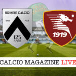 Udinese Salernitana cronaca diretta live risultato in tempo reale
