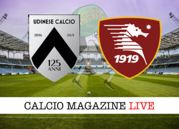 Udinese Salernitana cronaca diretta live risultato in tempo reale