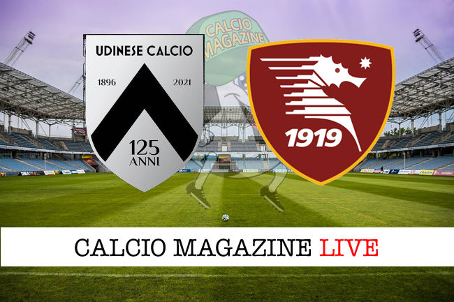 Udinese Salernitana cronaca diretta live risultato in tempo reale